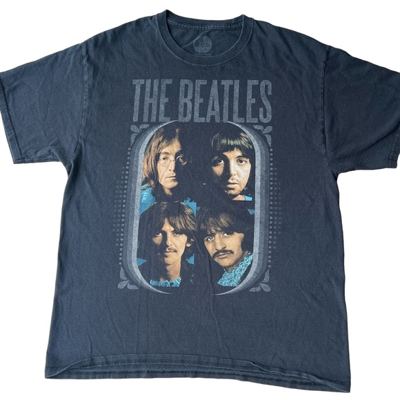 THE BEATLES GRAPHIC TEE Official Merchandise Men’s /Women’s Large - Picture 1 of 6